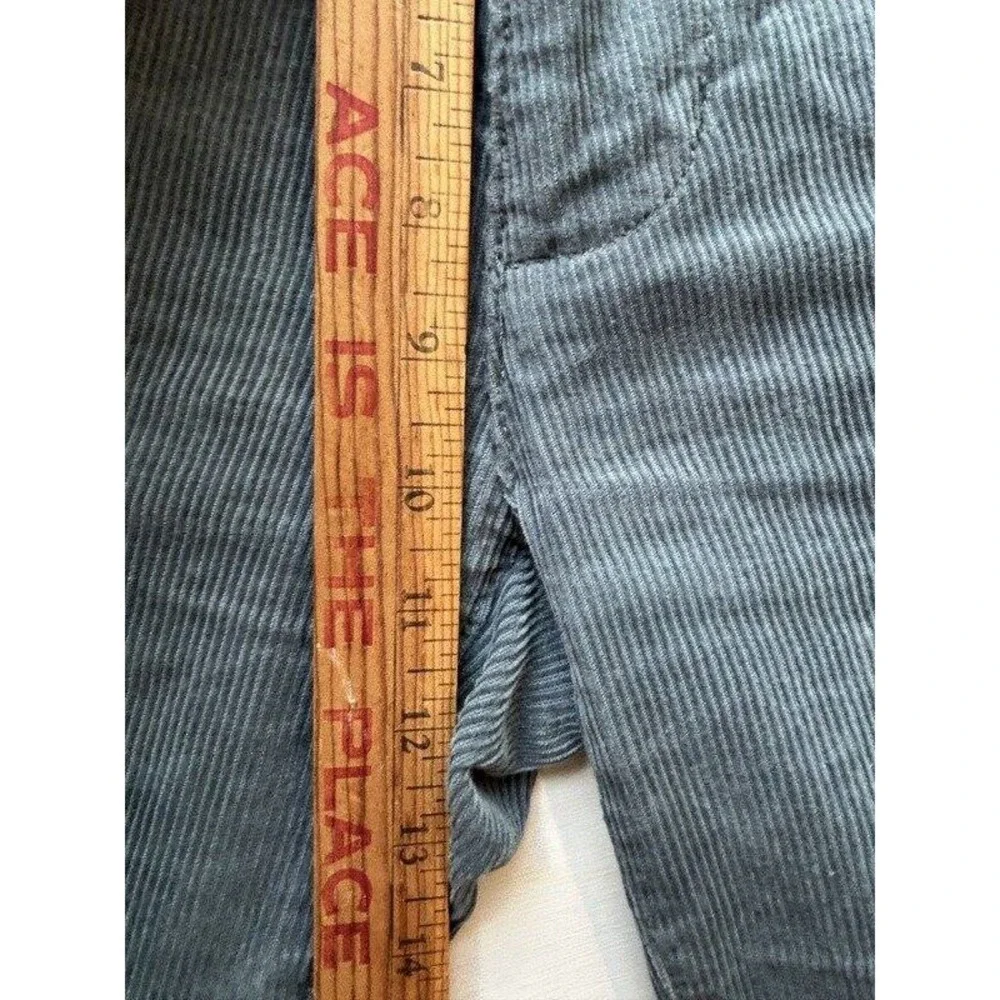 Pacsun Mens Straight Corduroy Pants Dusty Blue Size 30 x 32